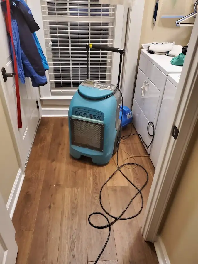 Commercial dehumidifier deployed for Crawl Space Restoration in Rancho Cordova