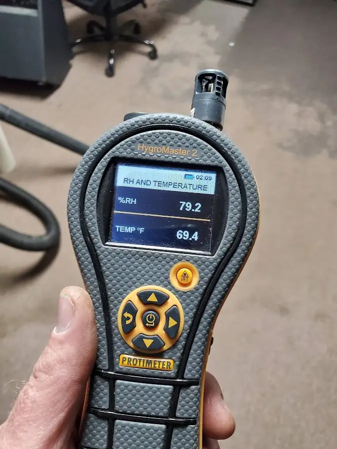 Moisture meter humidity assessment for Fire & Smoke Damage Restoration in Rancho Cordova